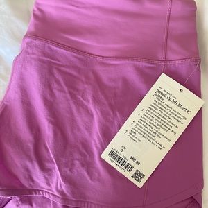 Speed up short size 8 NWT lululemon